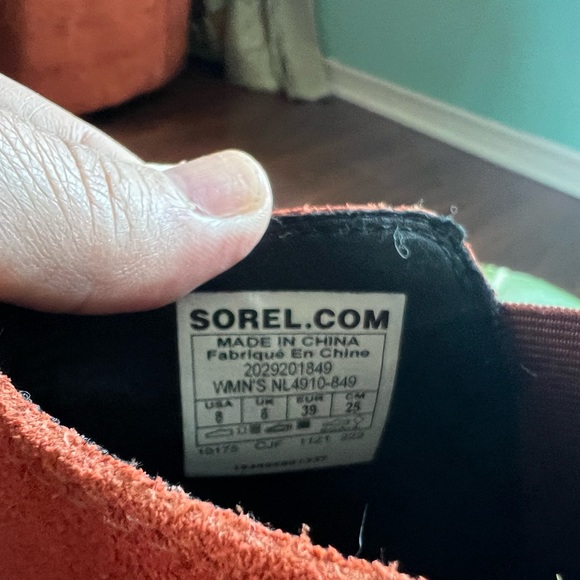 Sorel Evie suede wedge pullon bootie NEW NWT - Picture 8 of 10